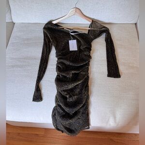 Lovers + Friends Metallic‎ Evening Dress Size XXS